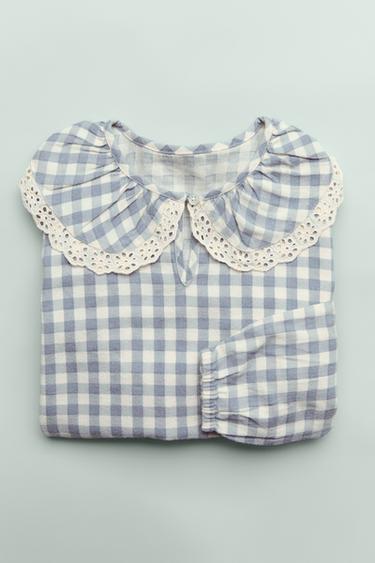 2-14 AÑOS/ CAMISÓN CUADROS - 011 de Zara