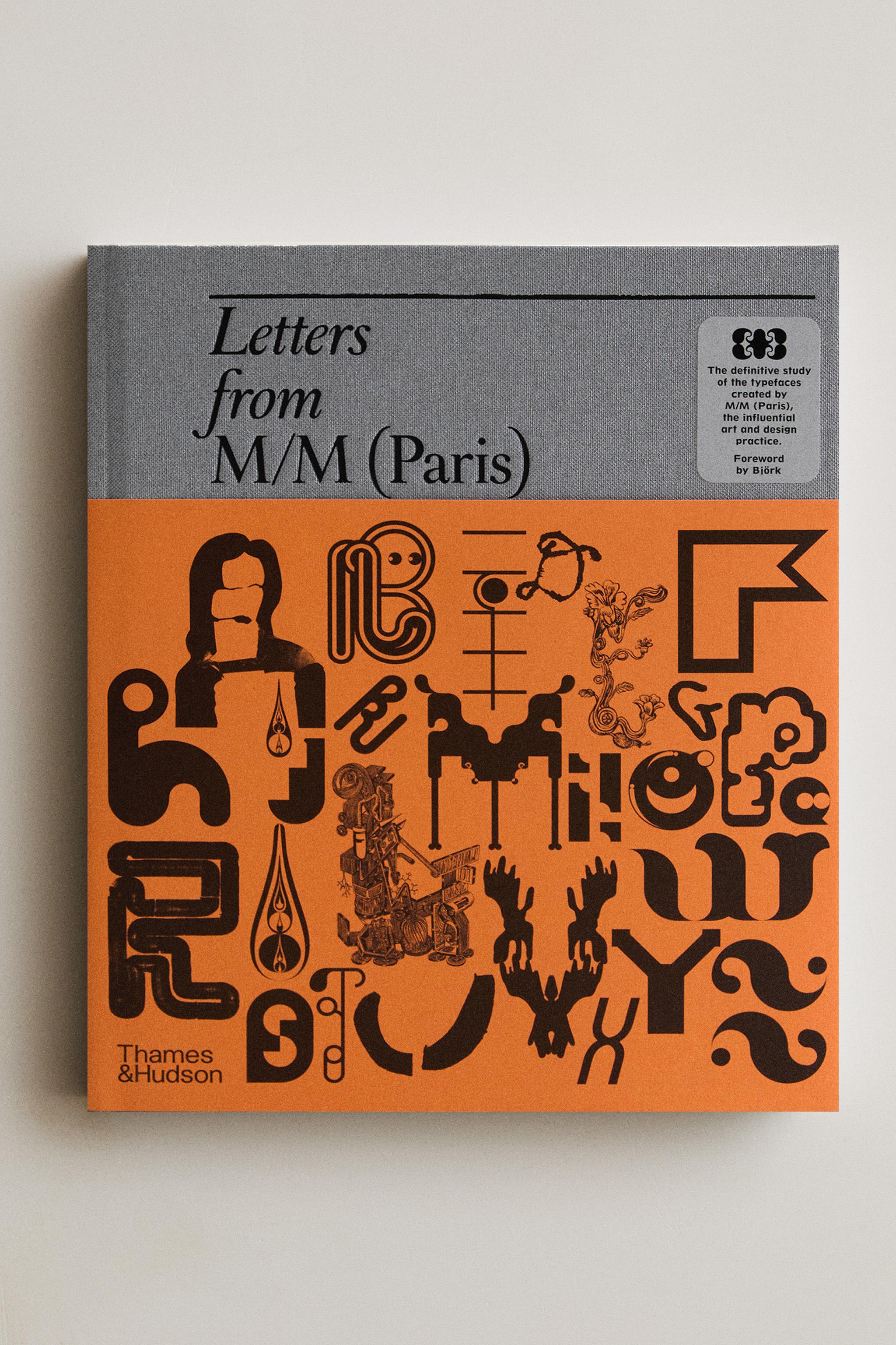 MM BOOK LETTERS BY MM PARIS (ENGLISH)
