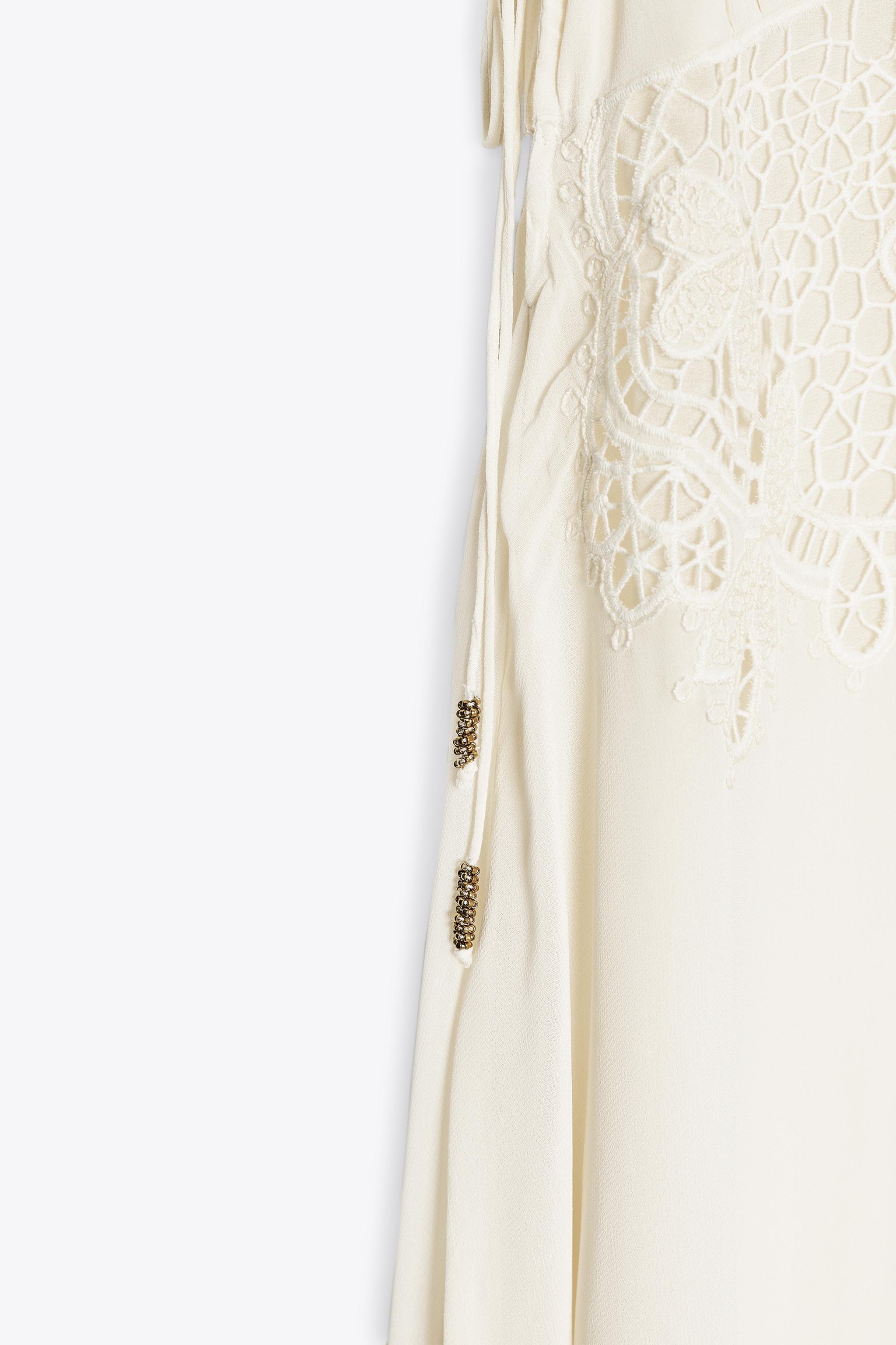 ROBE ASYMÉTRIQUE CROCHET ZW COLLECTION