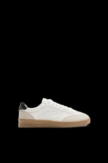 TRAINERS WITH CONTRAST SOLE - White by Zara - Image 0
