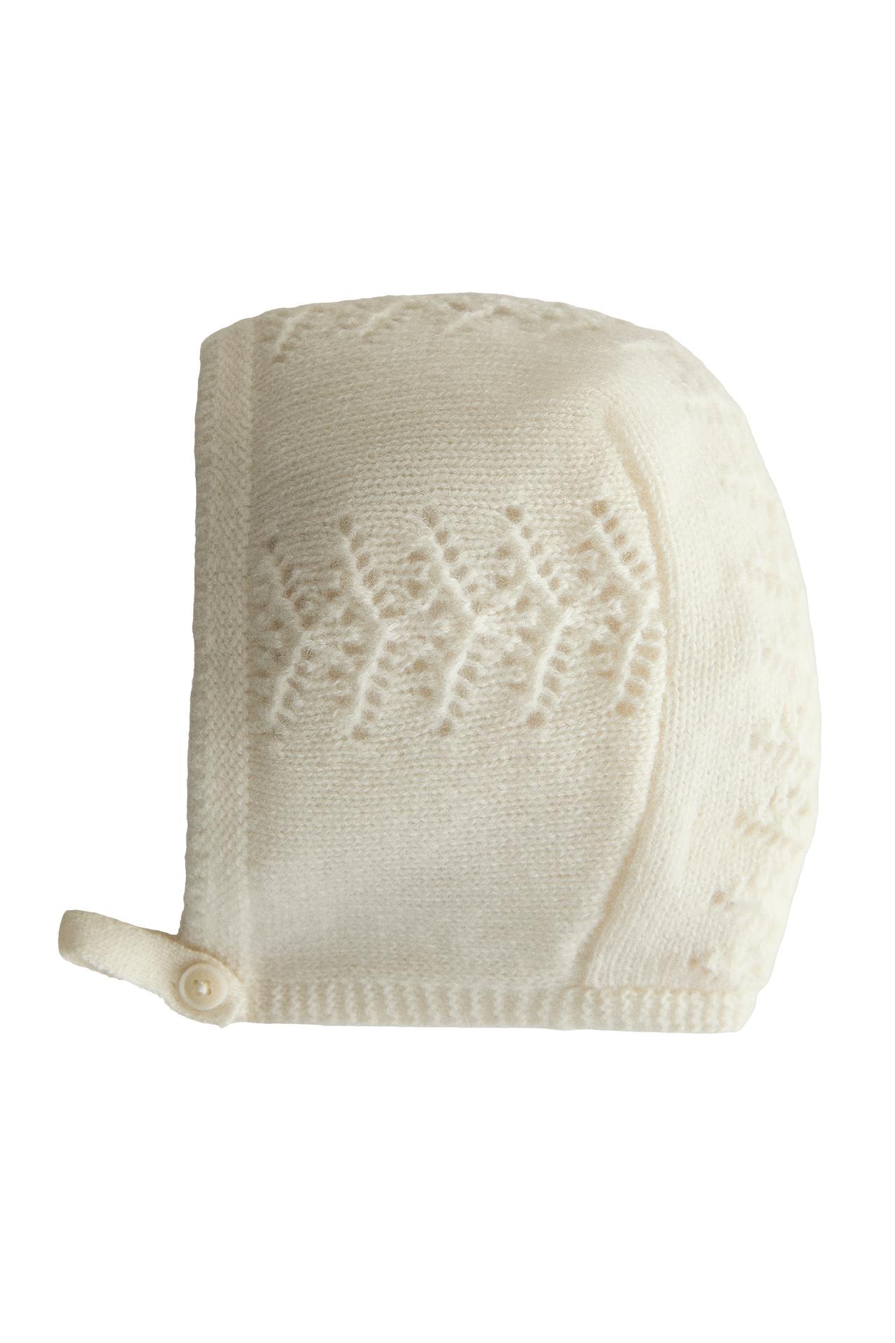 CASHMERE BABY BONNET