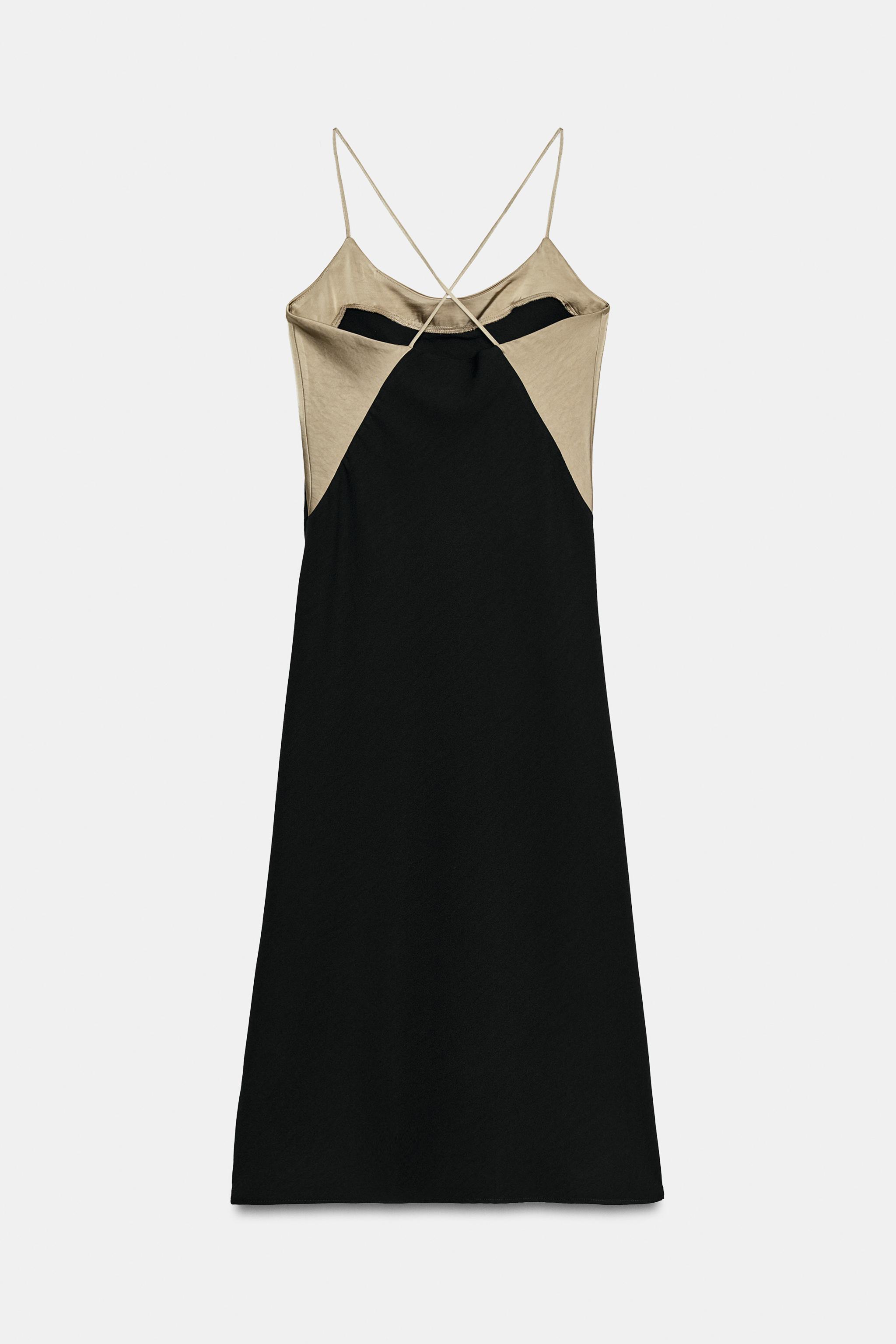 COMBINED LINGERIE-STYLE DRESS