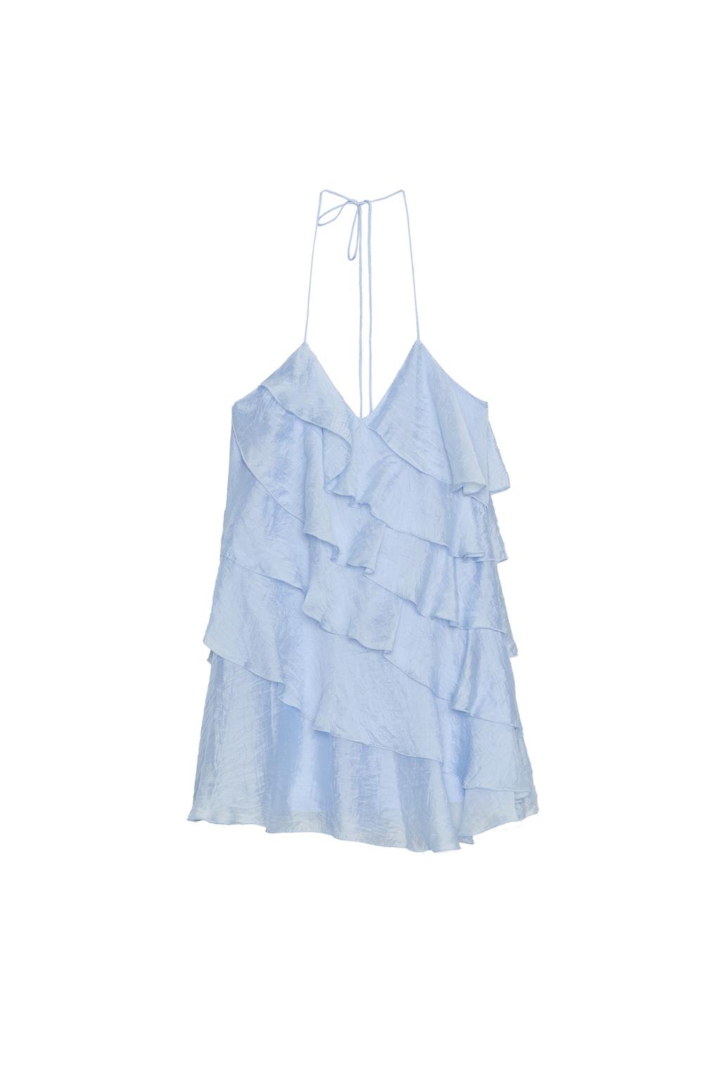 RUFFLED SHORT DRESS - image 3