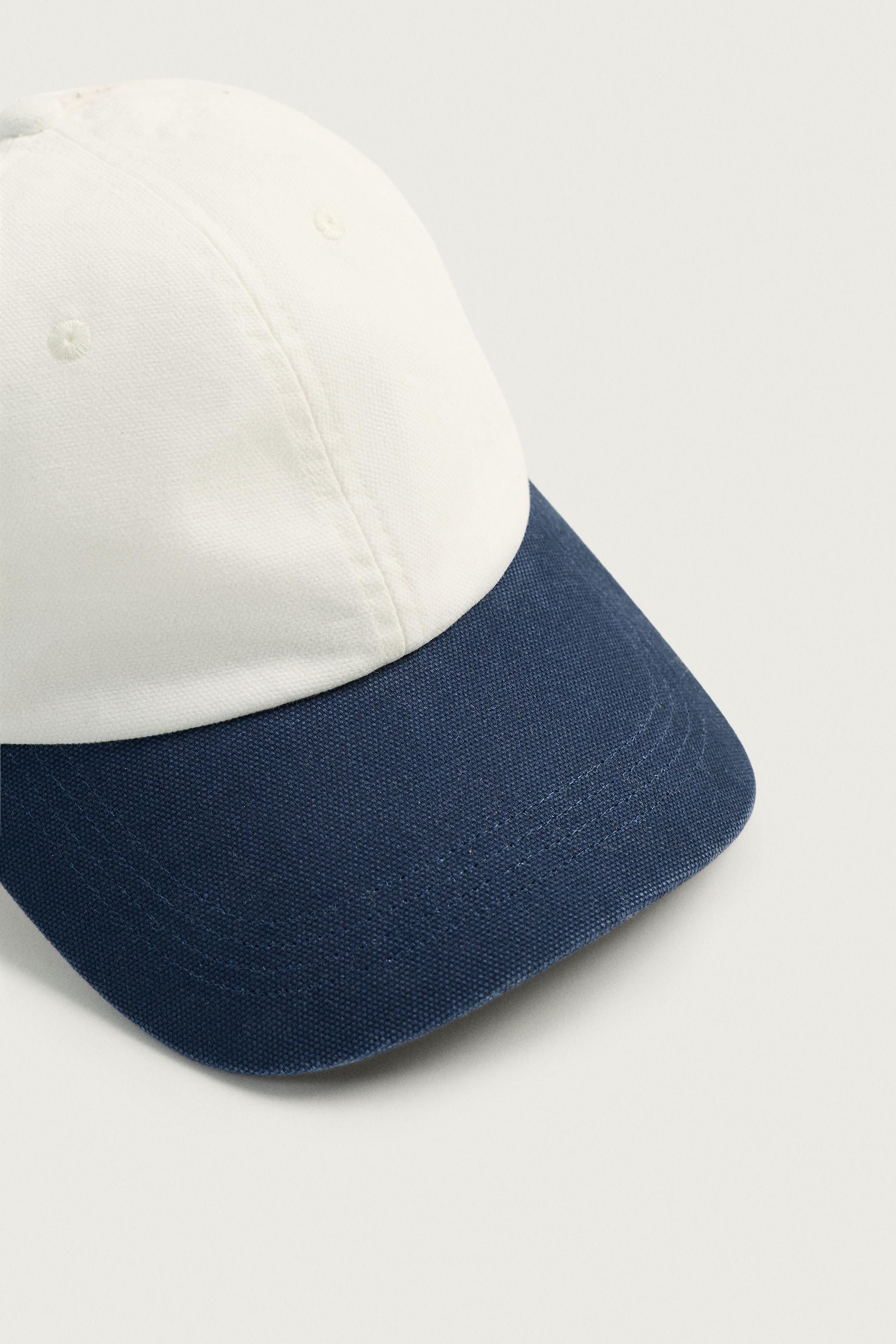 CONTRAST COTTON CAP