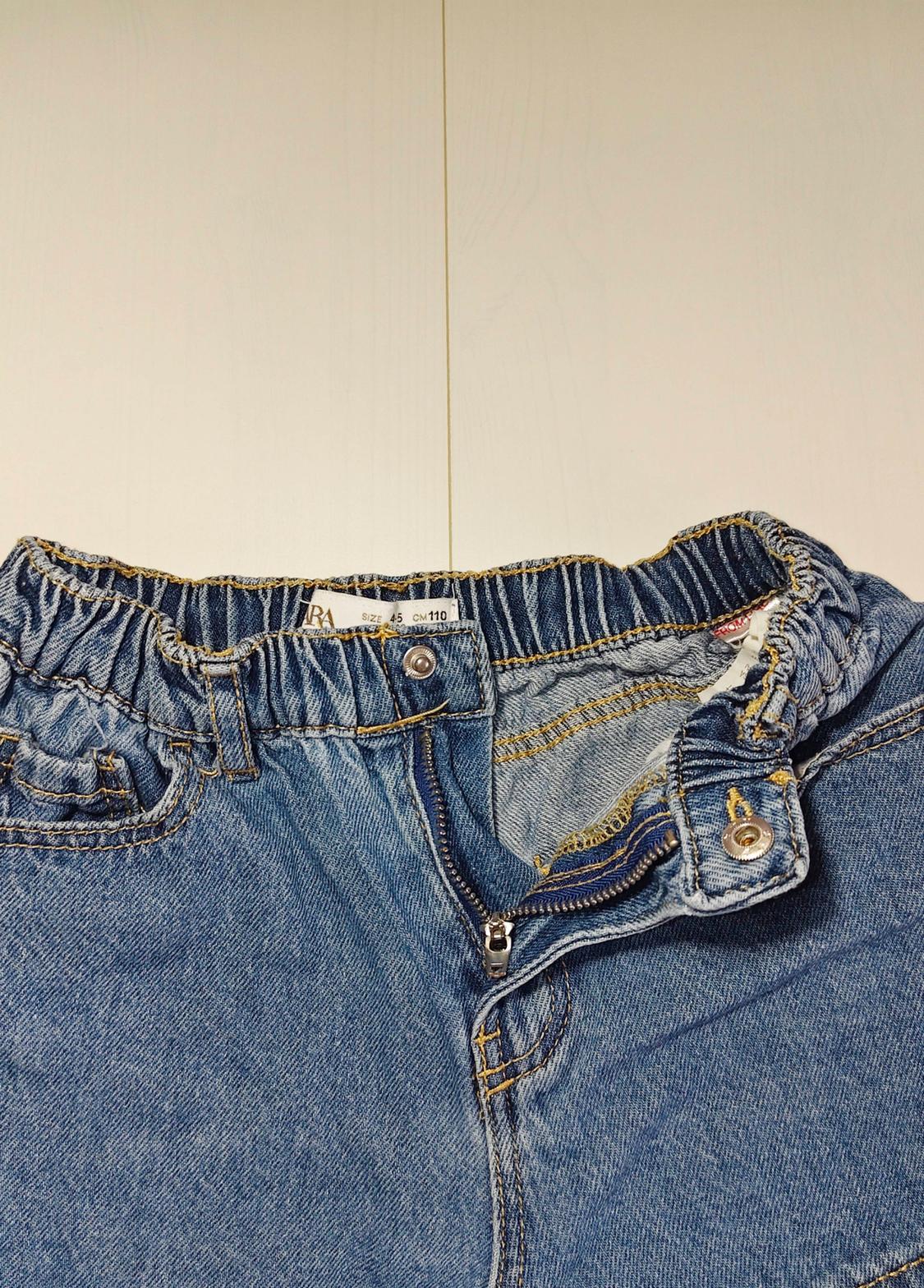 DENIM BERMUDAS SHORTS WITH ELASTIC DETAIL - Image 3