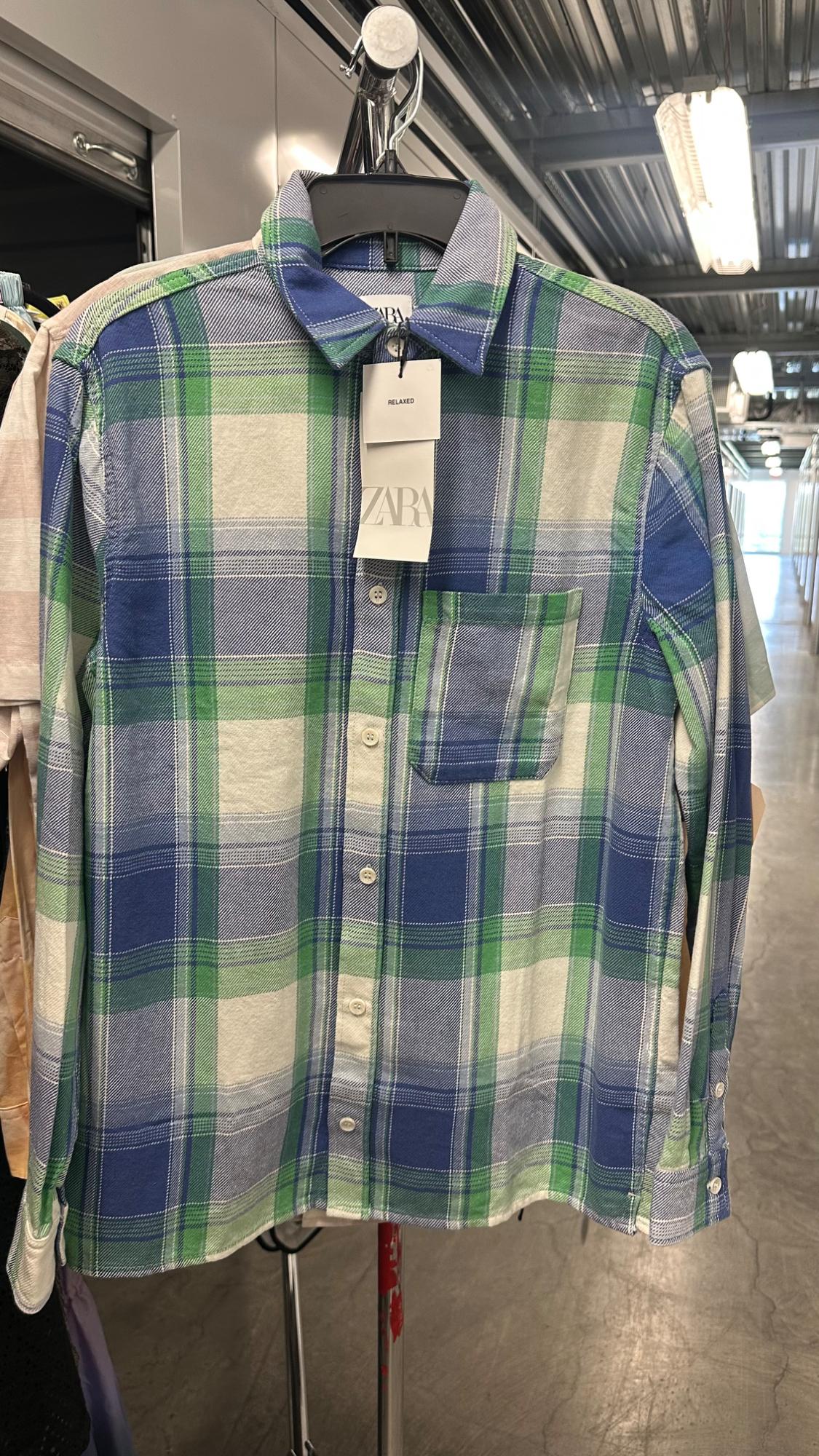 CAMISA ESTRUCTURA CUADROS