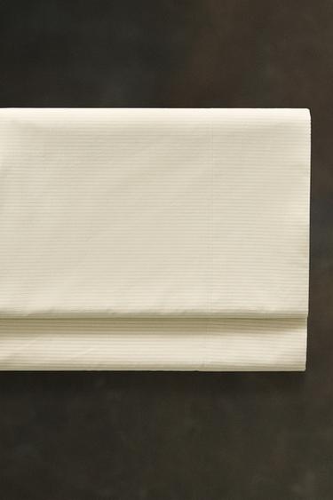 BOVENLAKEN MET STREPENPRINT - Wit van Zara - Afbeelding 0
