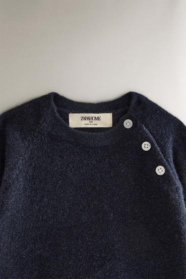 PULL BÉBÉ CACHEMIRE - Bleu marine de Zara - Image 1