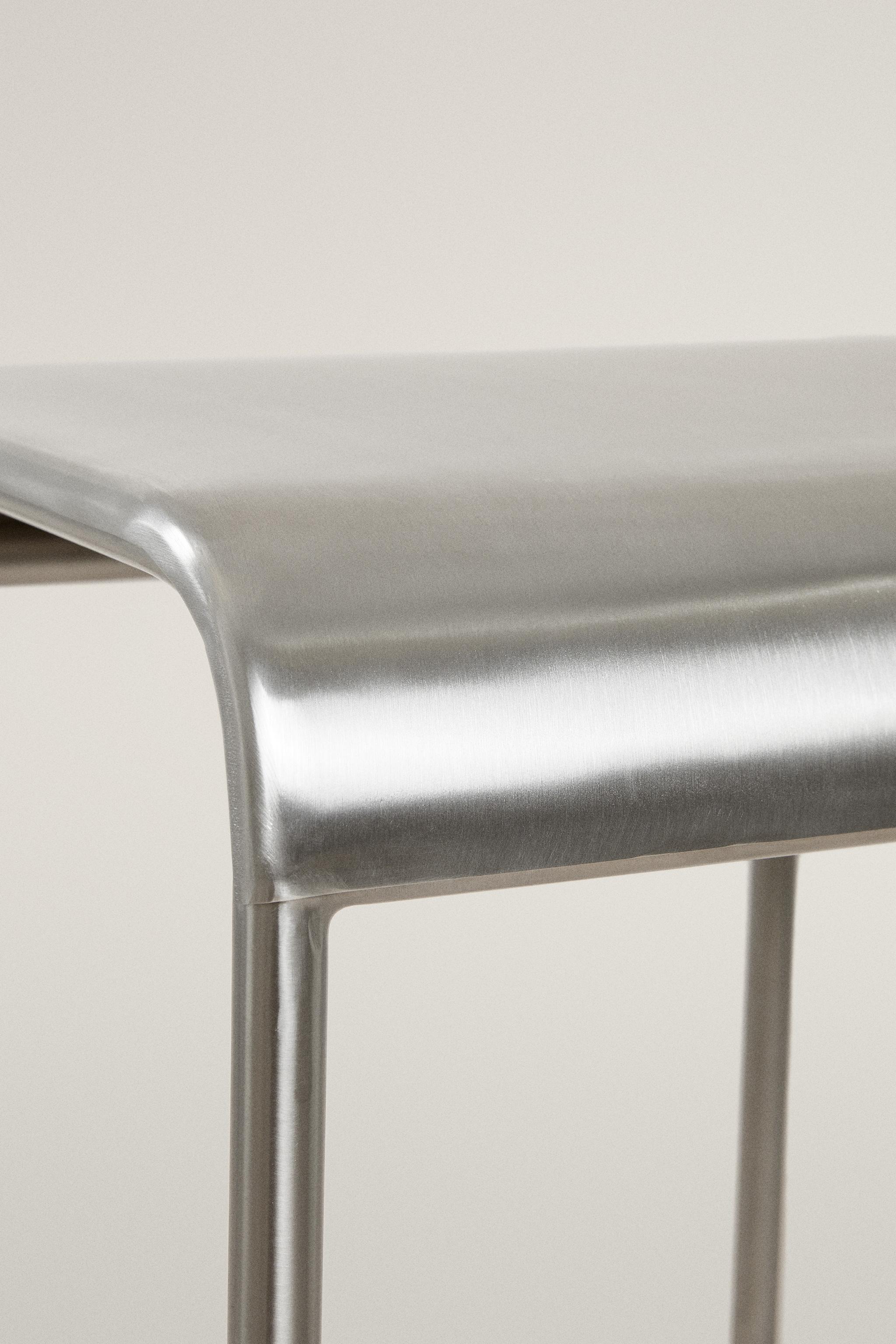 STAINLESS STEEL TALL STOOL