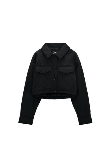 CROPPED PADDED JACKET