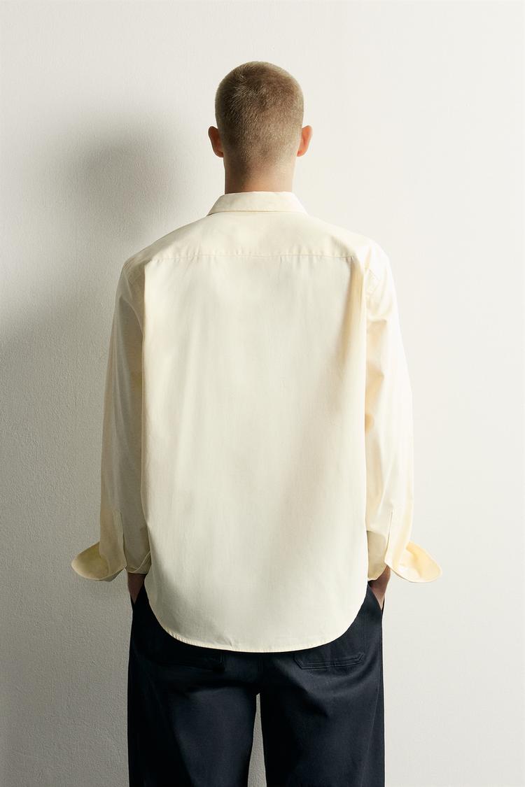 Camisa de corte relajado con detalle de costura 3
