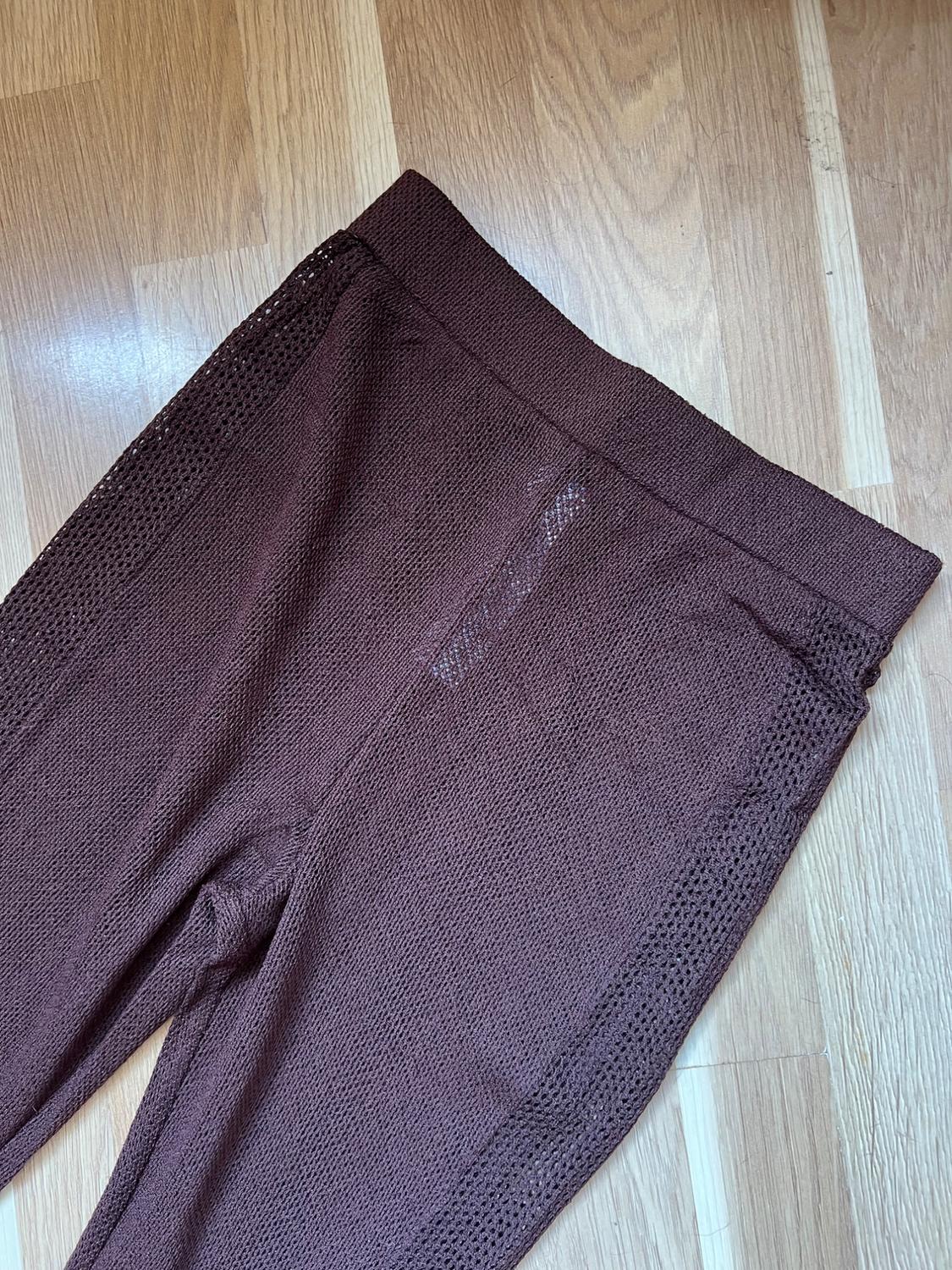 FLARE JACQUARD TROUSERS - Image 3