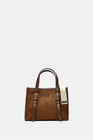 MINI SAC SHOPPER - Marron de Zara - Image 6