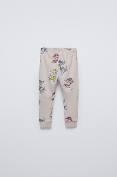 AGES 2-6/ PAW PATROL™ FLOCKED PYJAMAS - camel by Zara - Image 4