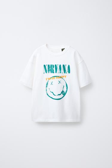 NIRVANA ® T-SHIRT - White by Zara