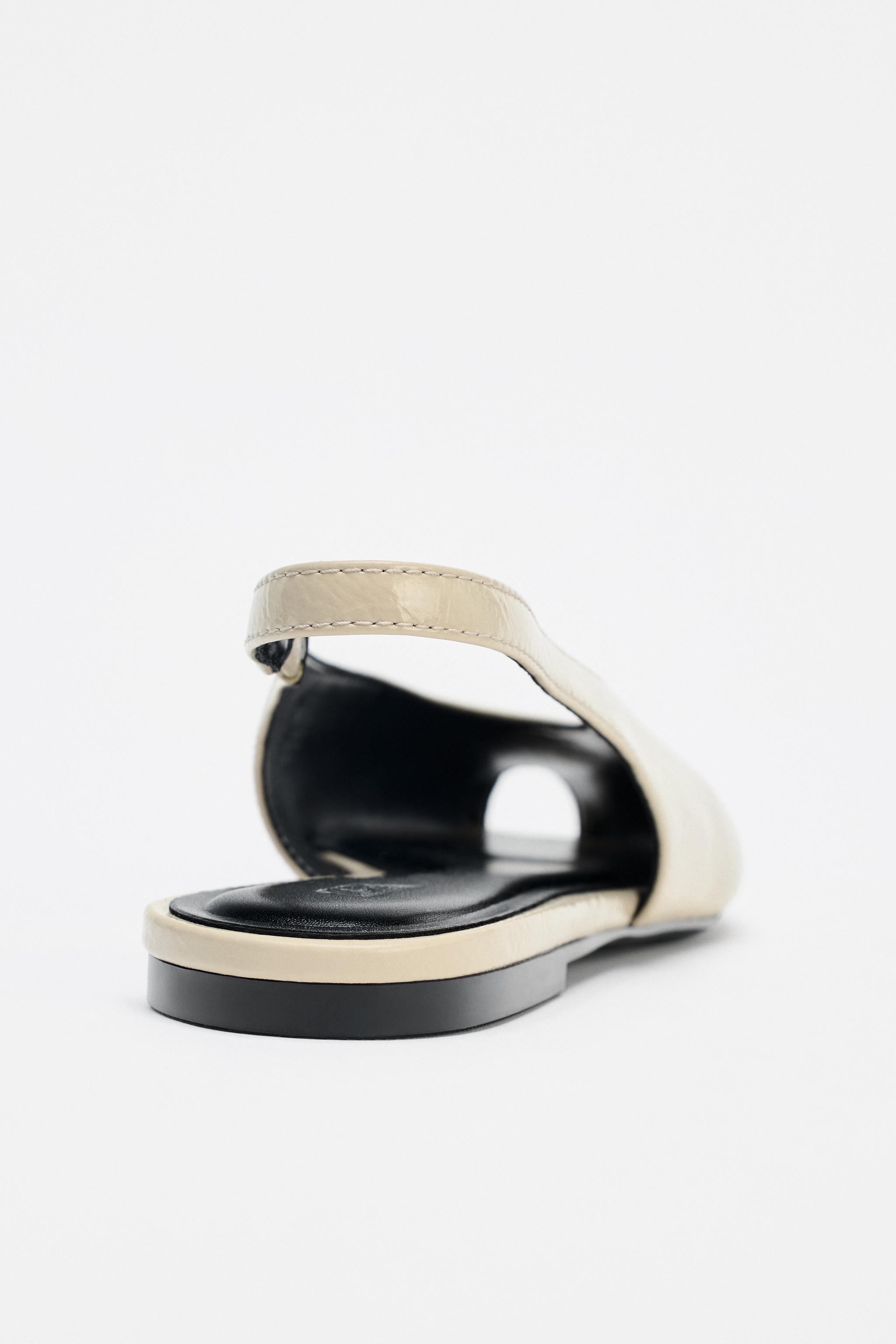 OPEN TOE SLINGBACK SHOES