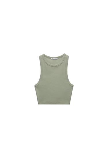 BASIC RIBBED T-SHIRT