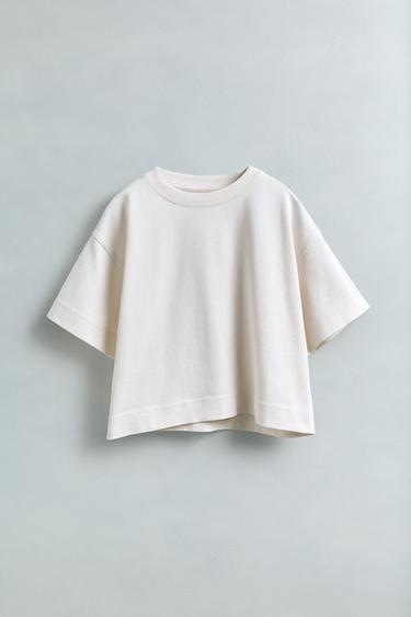 CAMISETA HEAVY WEIGHT LISA - Crudo de Zara