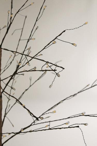 LED LIGHT CHRISTMAS TREE (110 CM) - Brown by Zara - Image 3
