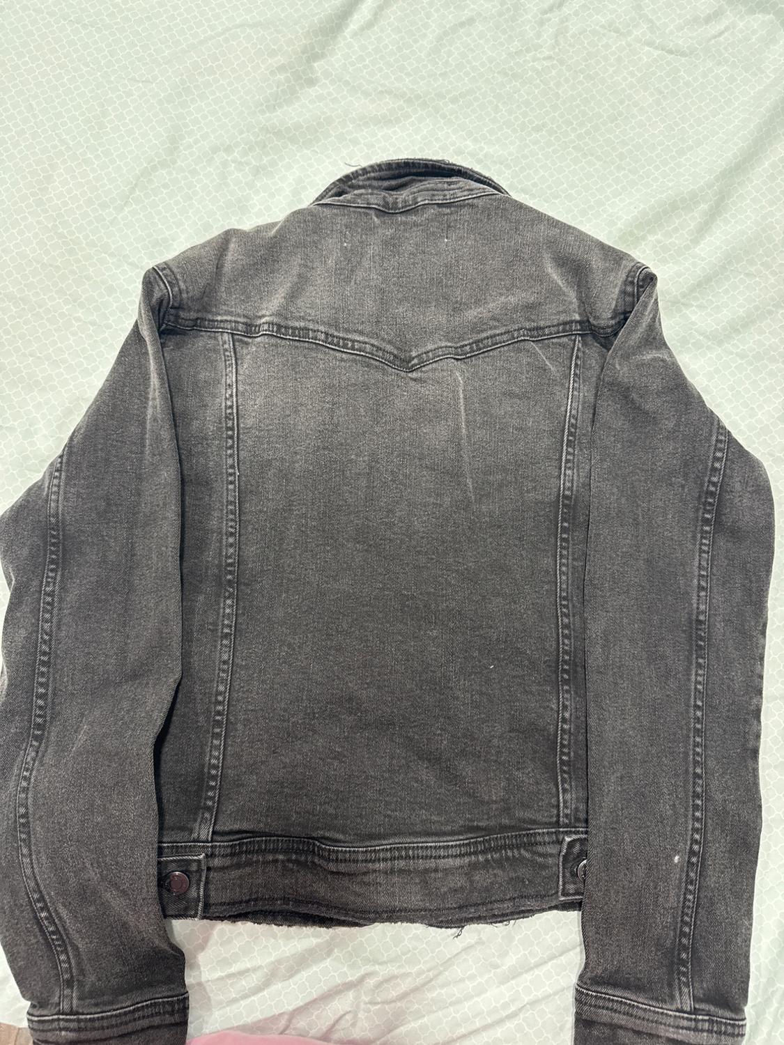 FITTED DENIM JACKET - Image 3