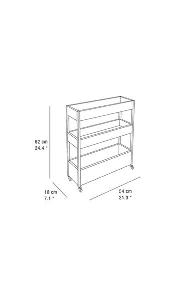 MEUBLE RANGEMENT ALLONGÉ - Marron de Zara - Image 6