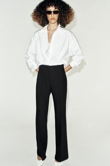 HÜFTHOSE MIT FLARE-BEIN - Schwarz von Zara