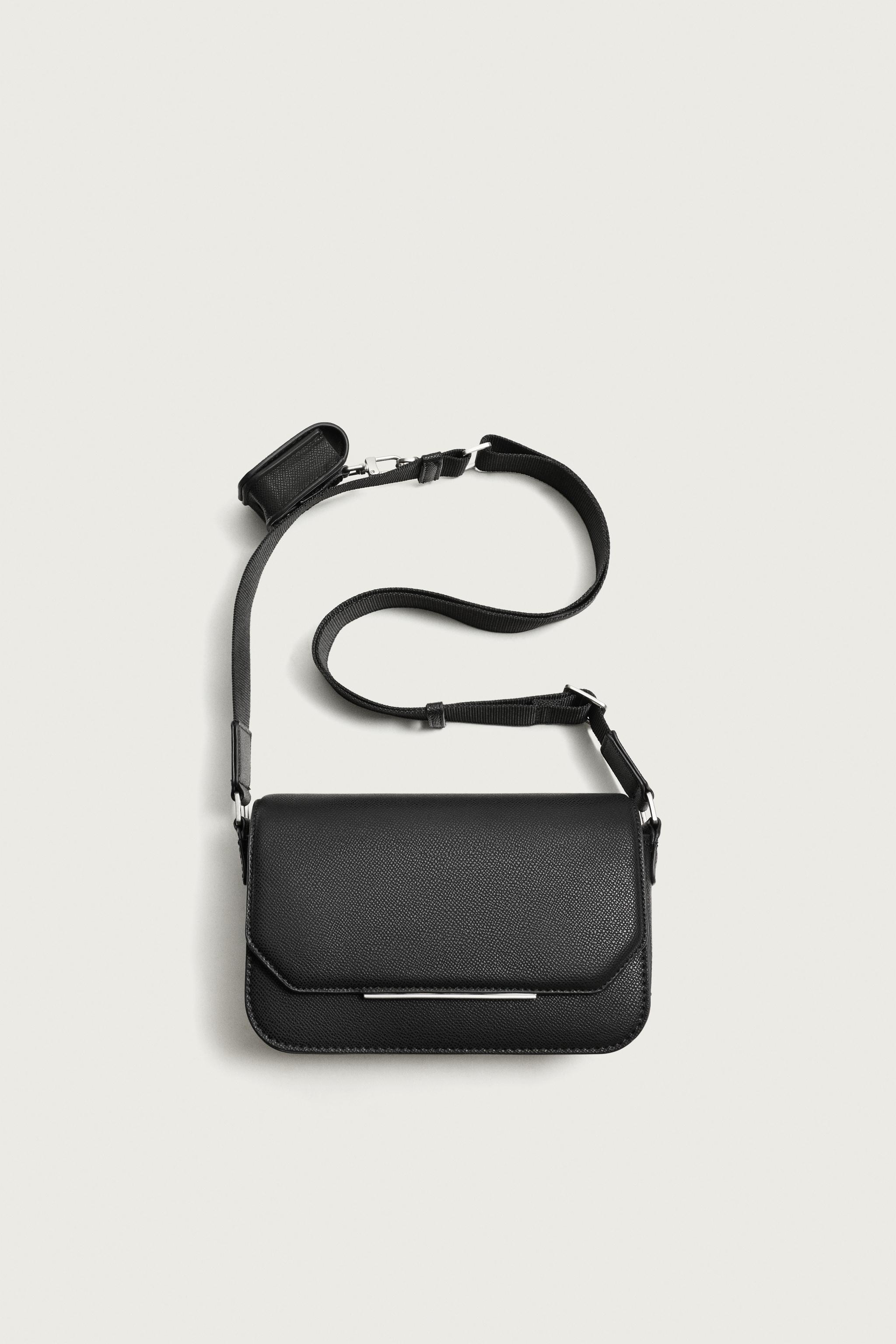 TEXTURED CROSSBODY BAG