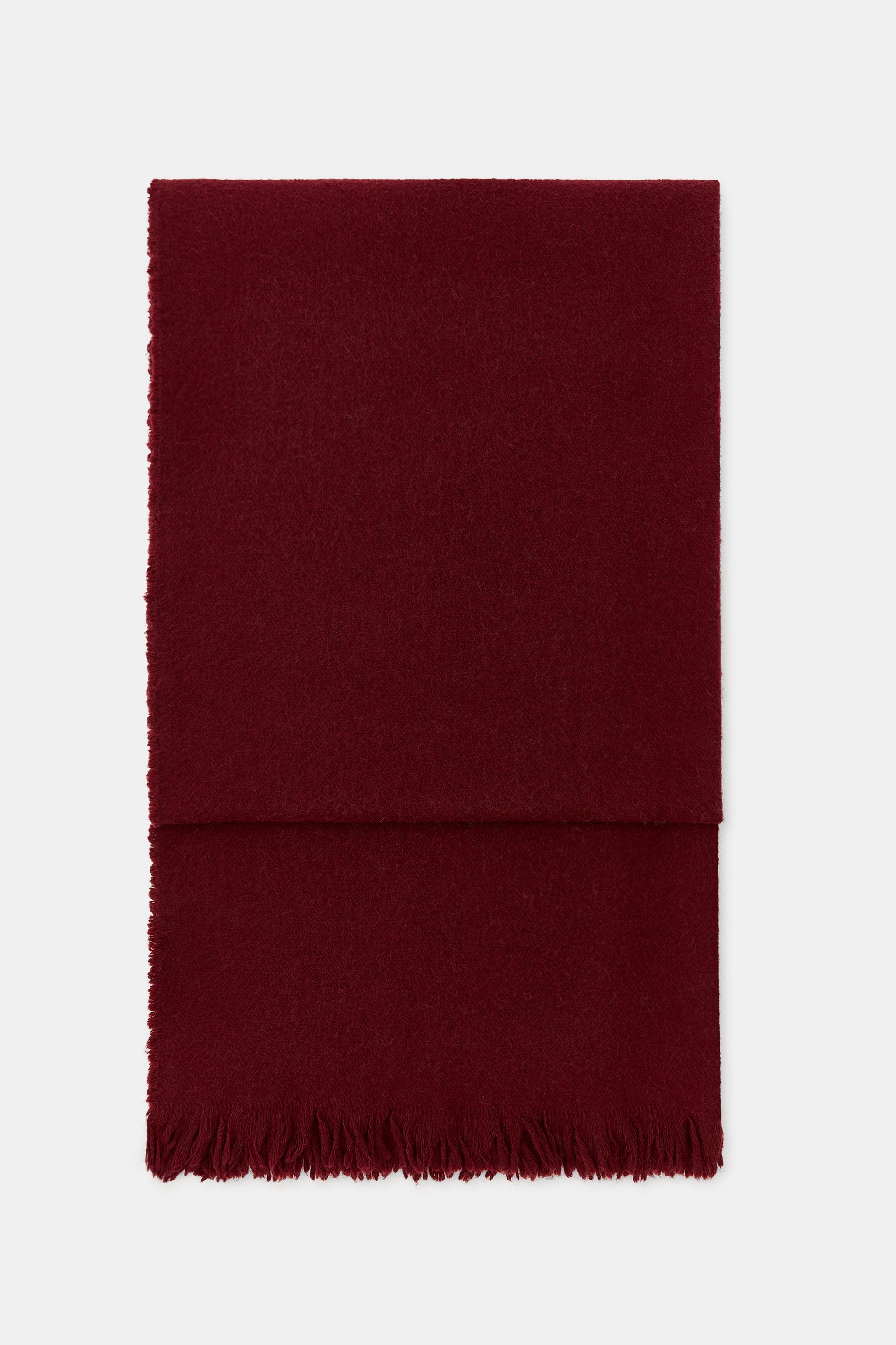 PLAIN WOOL SCARF