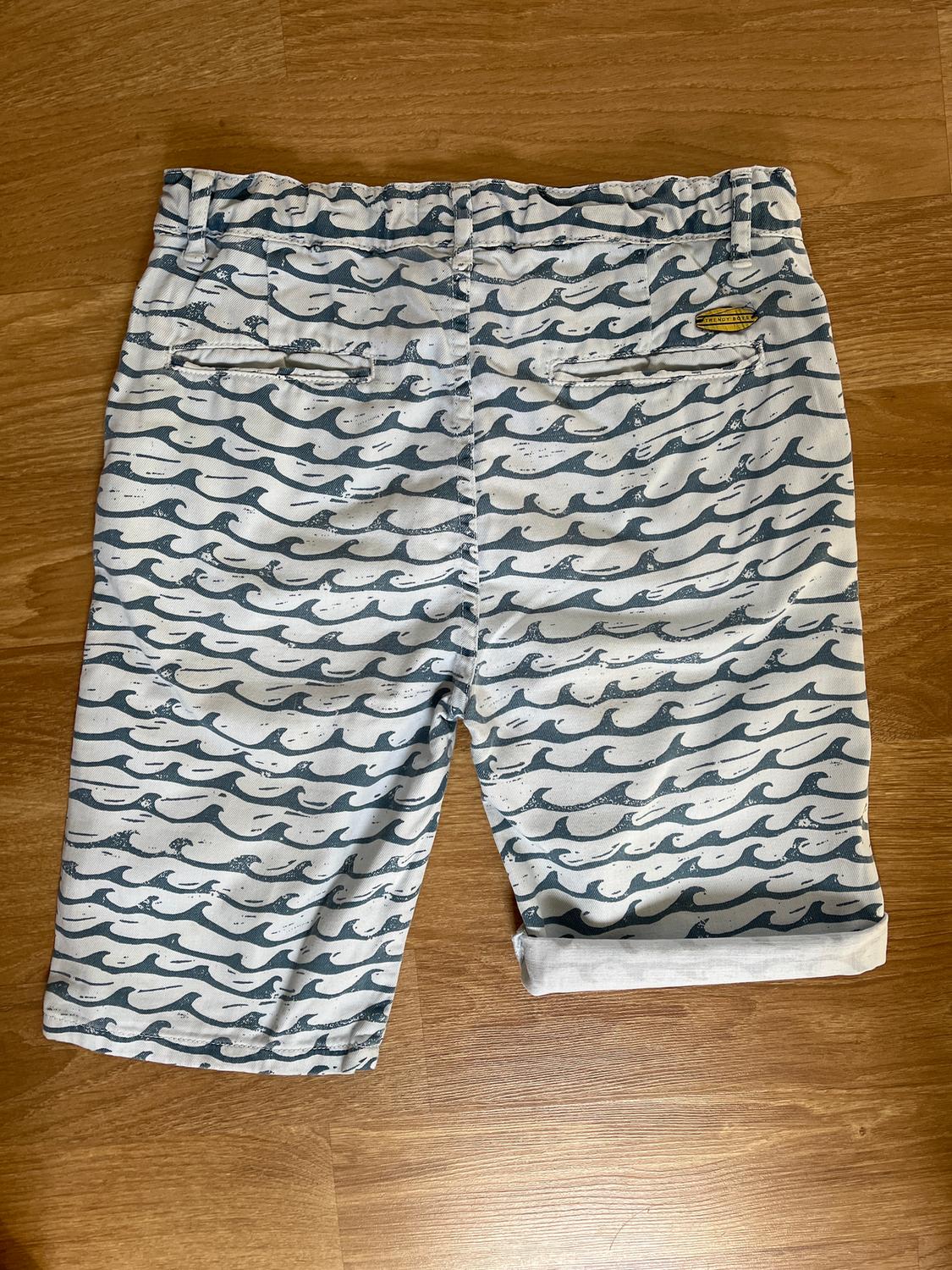 WAVE PRINT BERMUDA SHORTS - Image 2