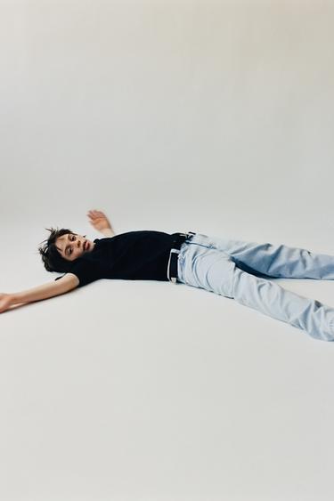 JEANS RELAXED BAGGY - Azul claro de Zara