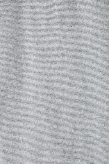 PANTALON LONG CÔTELÉ - Gris de Zara - Image 3