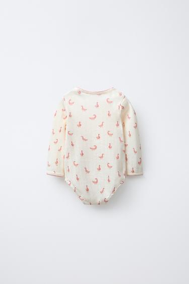 OCAS WRAP BODYSUIT - Light ecru by Zara - Image 1