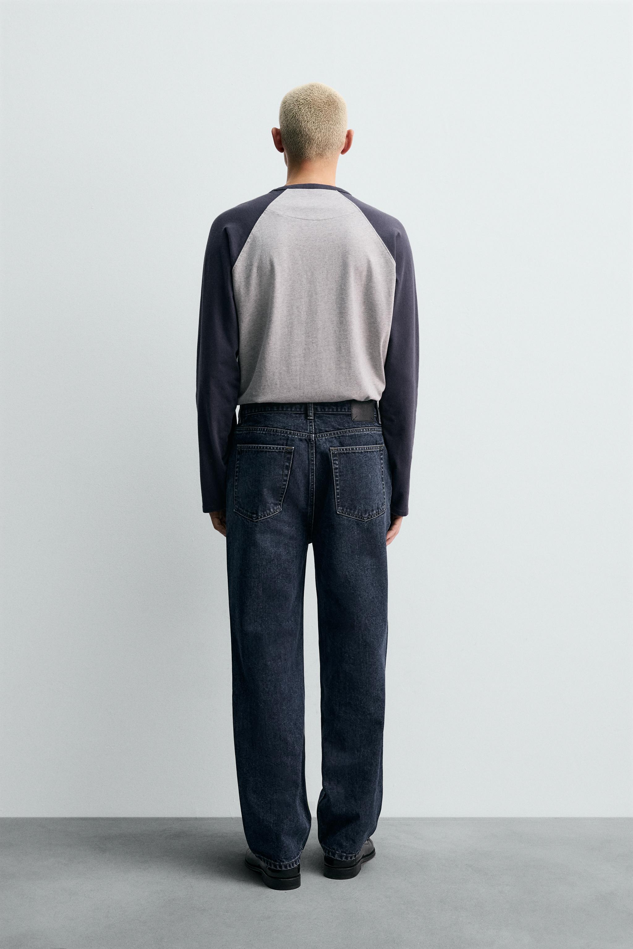 COTTON - WOOL STRAIGHT FIT JEANS