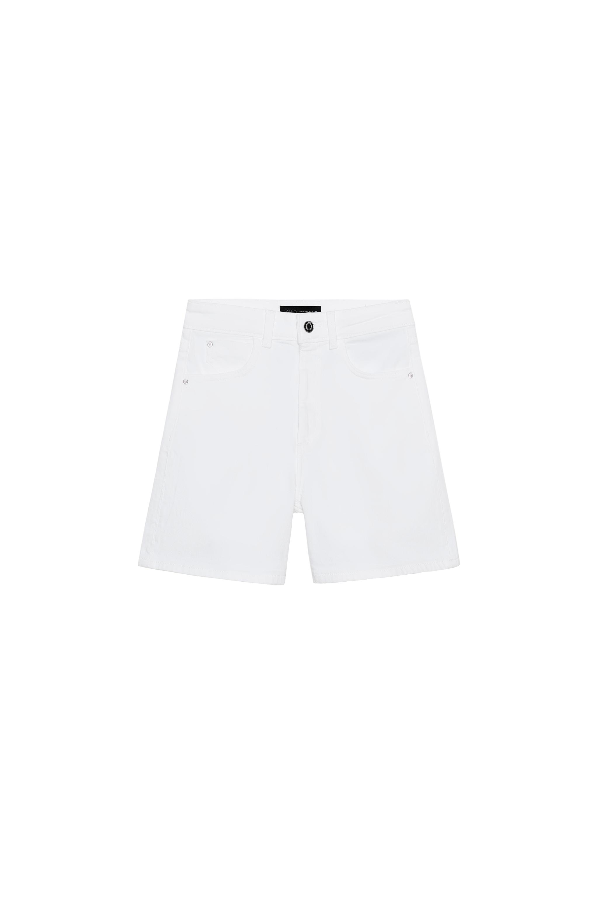 ‪‪ririma様　short pants white Z1975 MOM FIT SHORTS - White | ZARA Canada