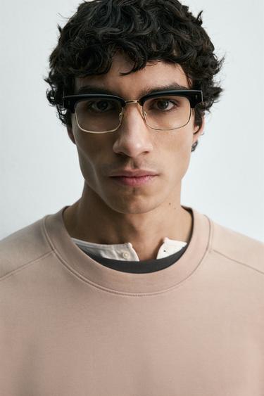 INTERLOCK SWEATSHIRT WITH POCKETS - Dusty pink by Zara - Image 4