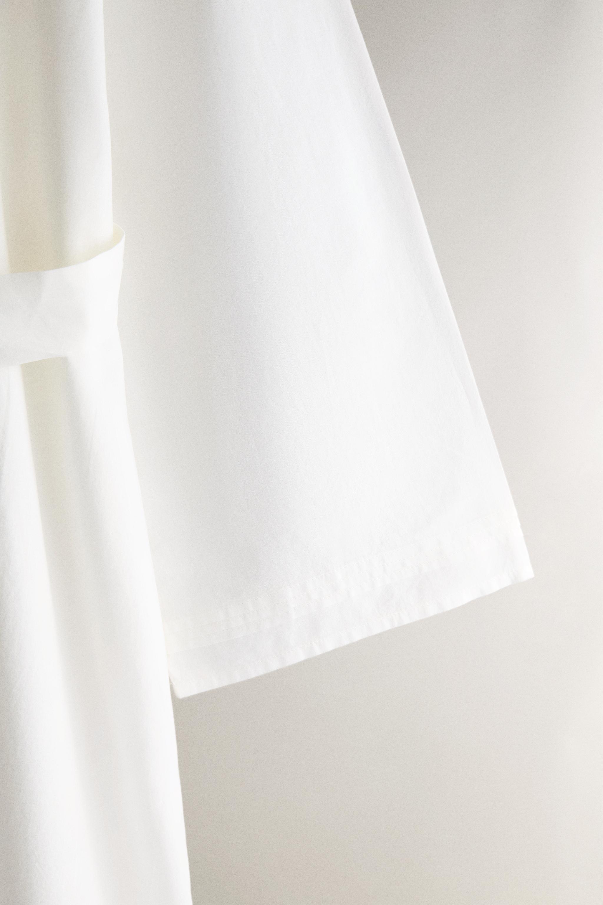 COTTON PINTUCK ROBE