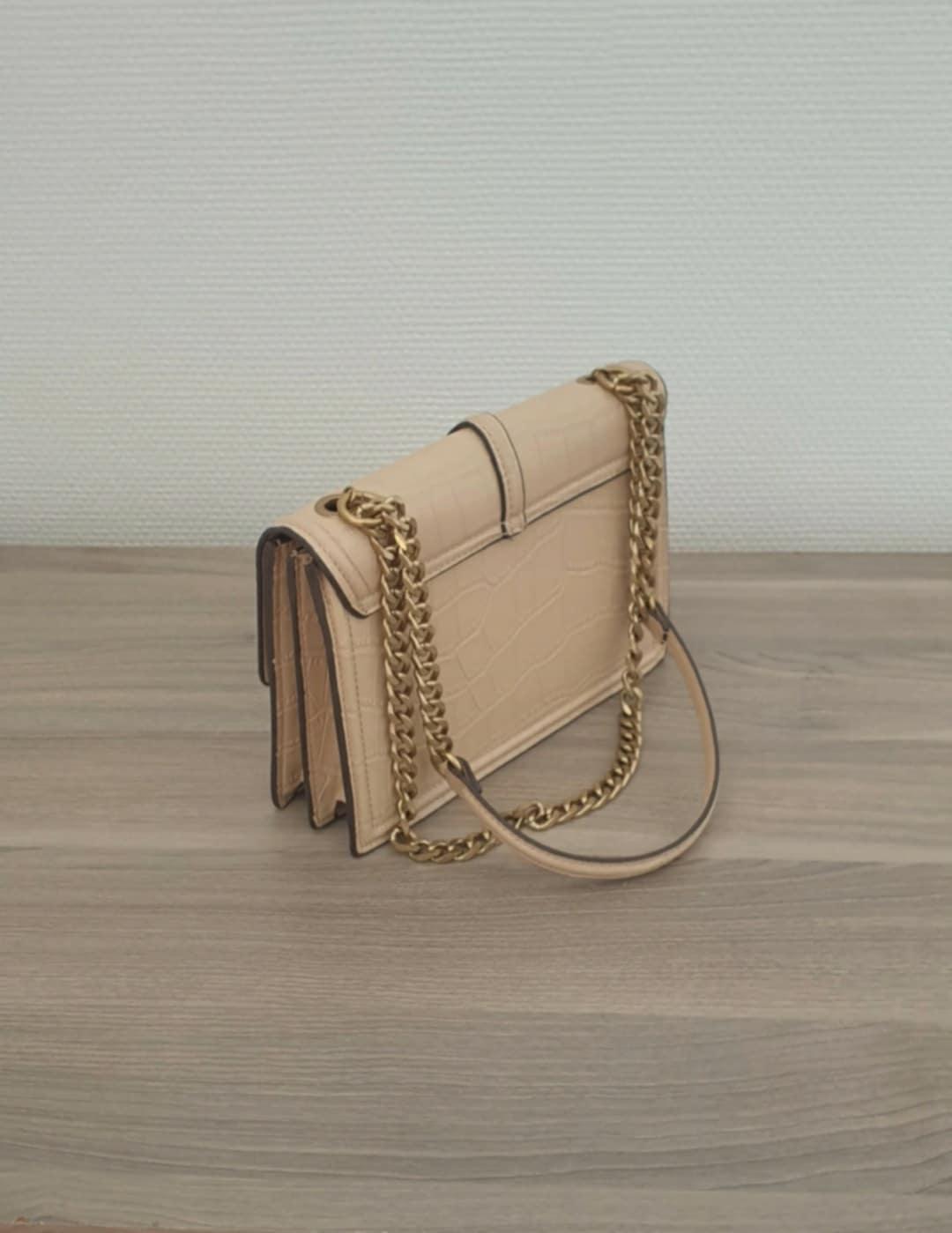 SHOULDER BAG WITH METAL BUCKLE - Image 3