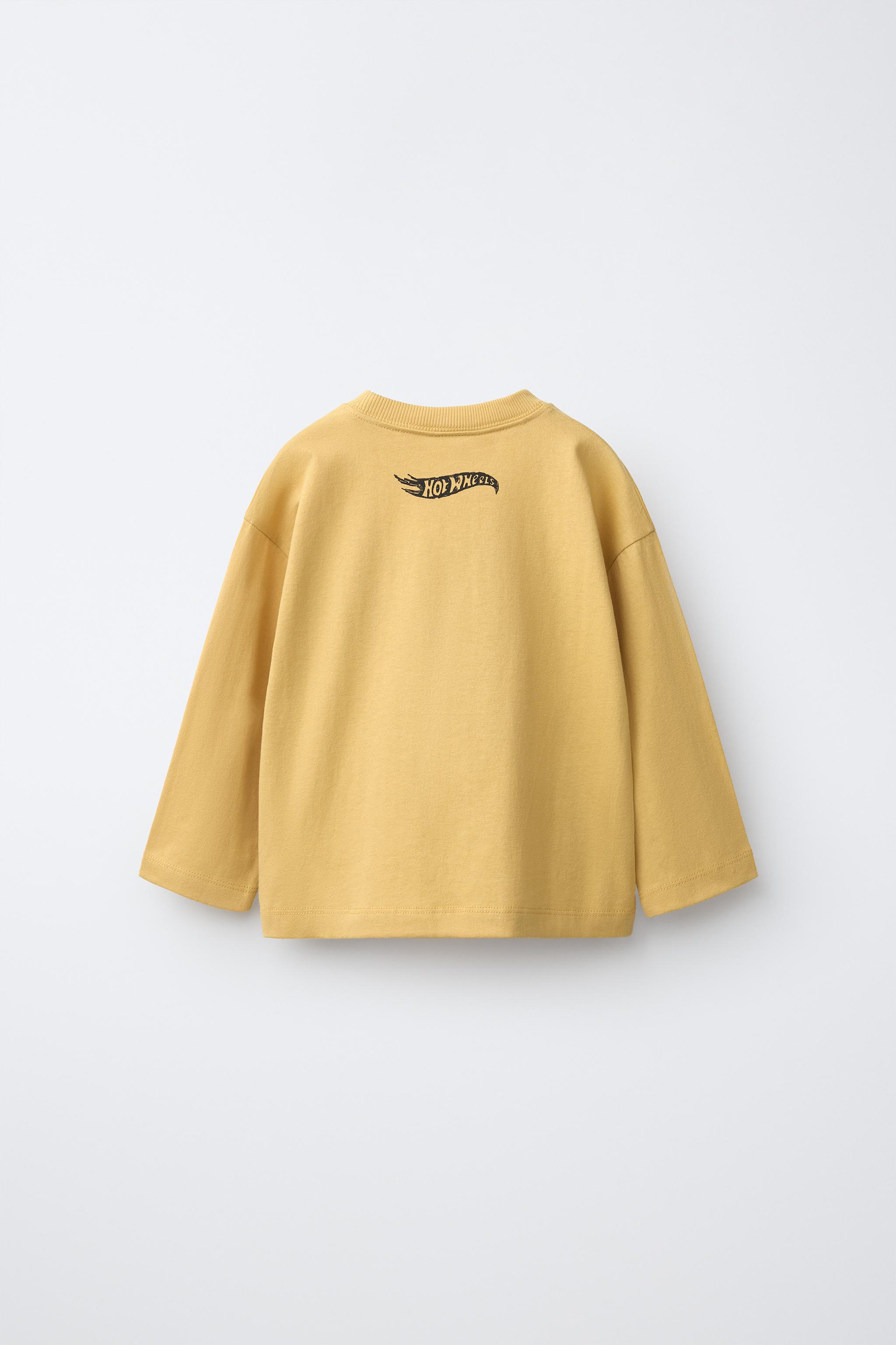 Детские футболки Zara HOT WHEELS™ MATTEL PRINT T-SHIRT — фото 3