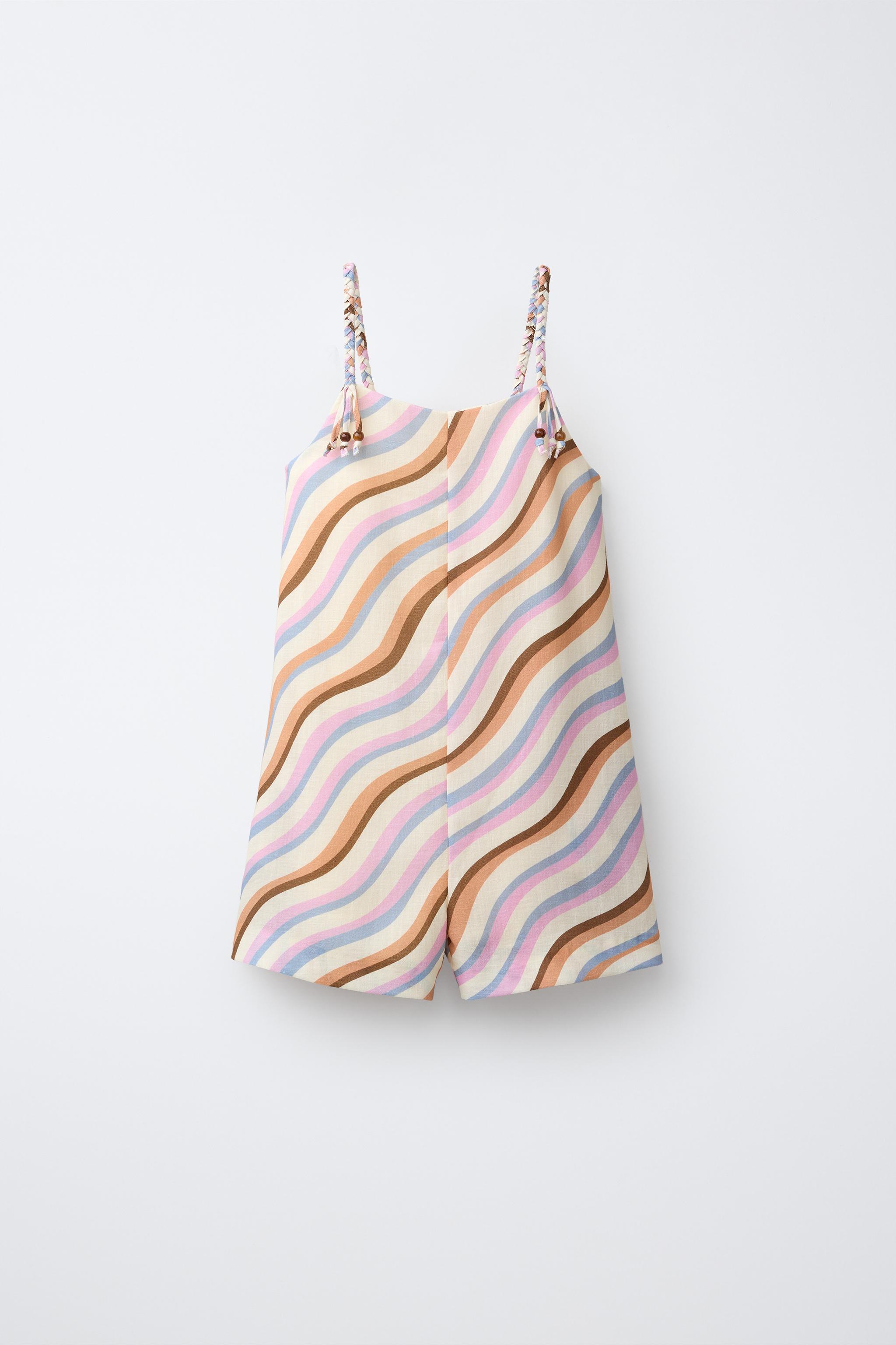 WAVE PRINT JUMPSUIT