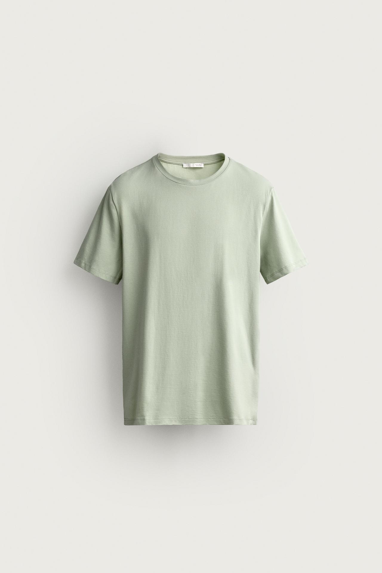 SLIM-FIT T-SHIRT /01 — Light green