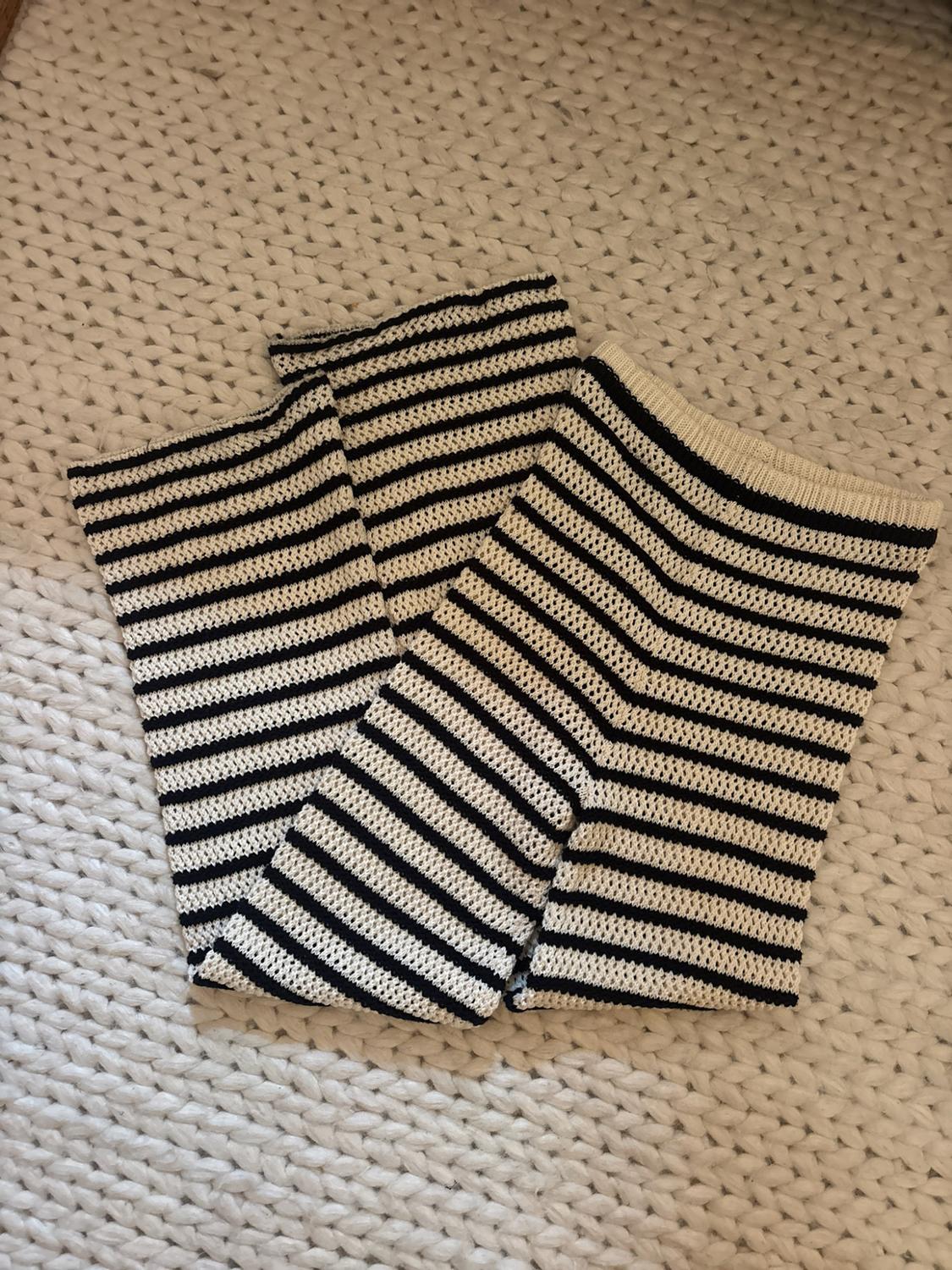 STRIPED KNIT PANTS - Image 5