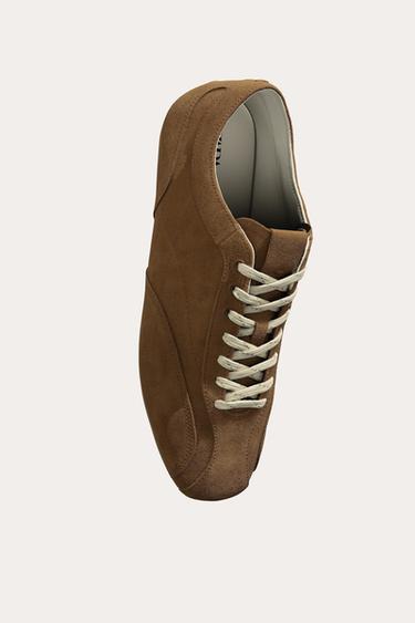 Zara NAHKTENNISED – LIMITED EDITION - Brown - Pilt 0