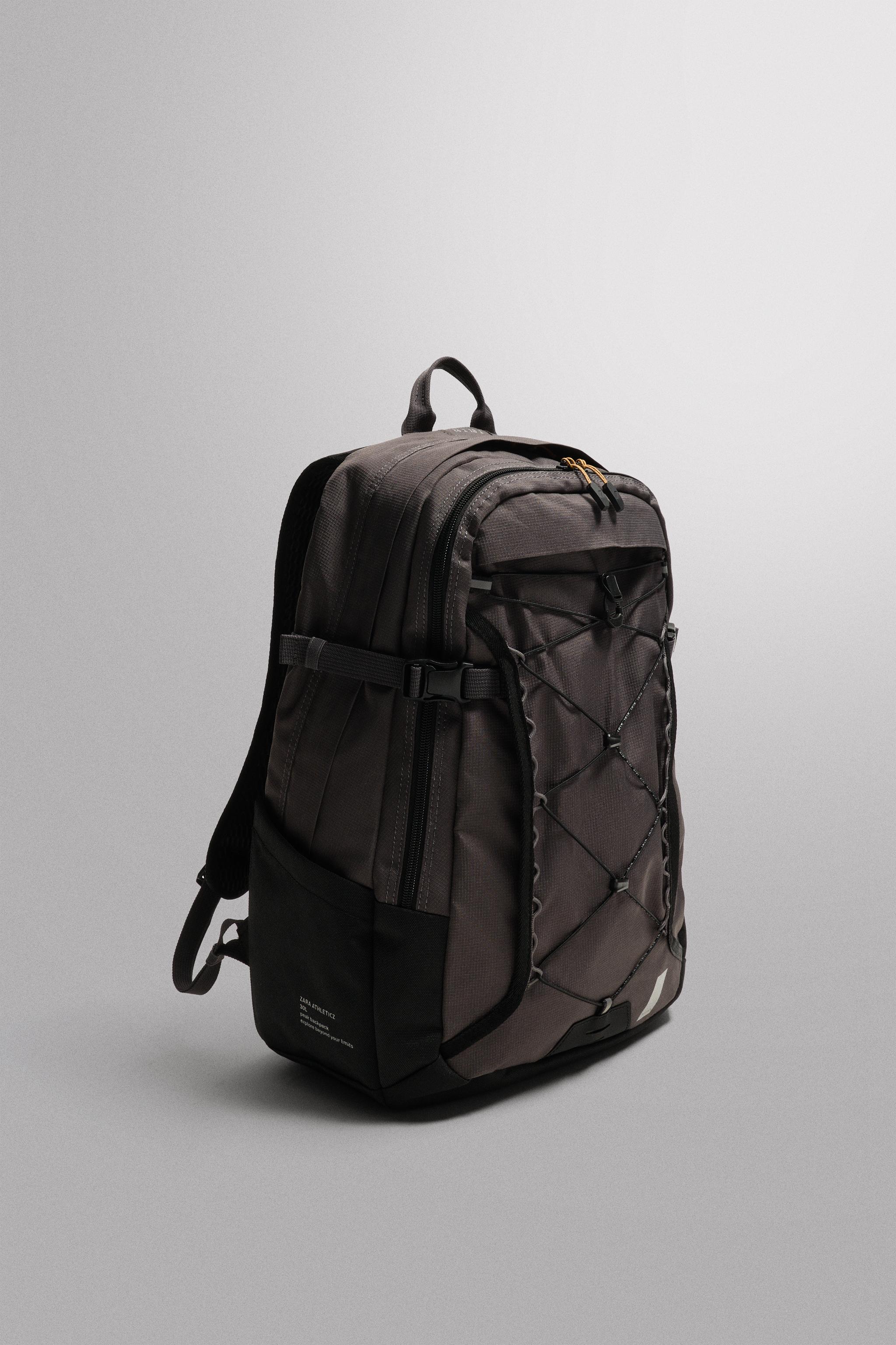 30L ATHLETIC BACKPACK — Gray