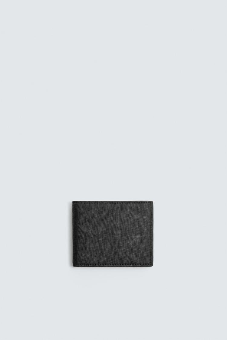 ZARA TEXTURED WALLET