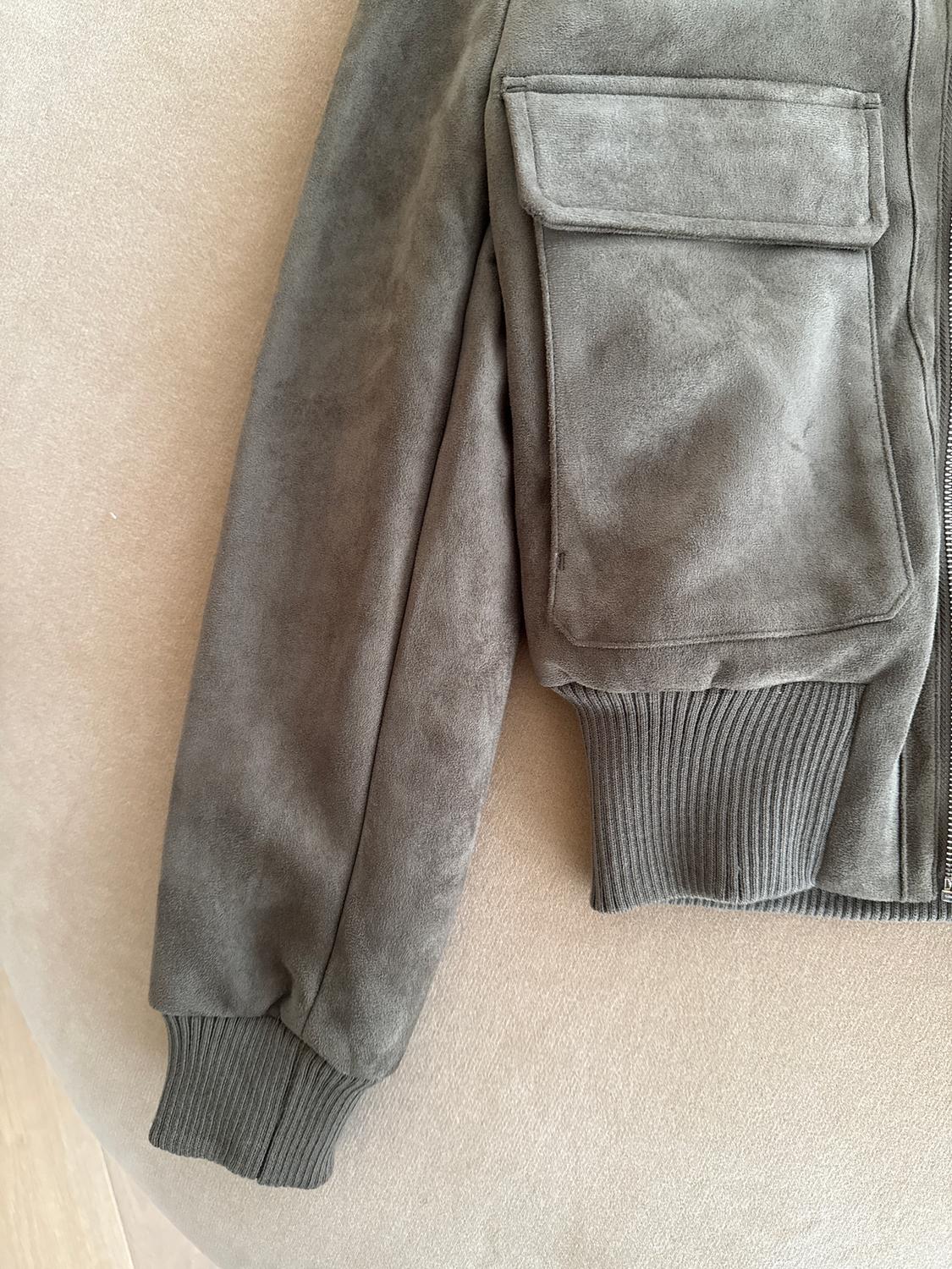 CHAQUETA BOMBER CUELLO SUBIDO RIB - Image 3