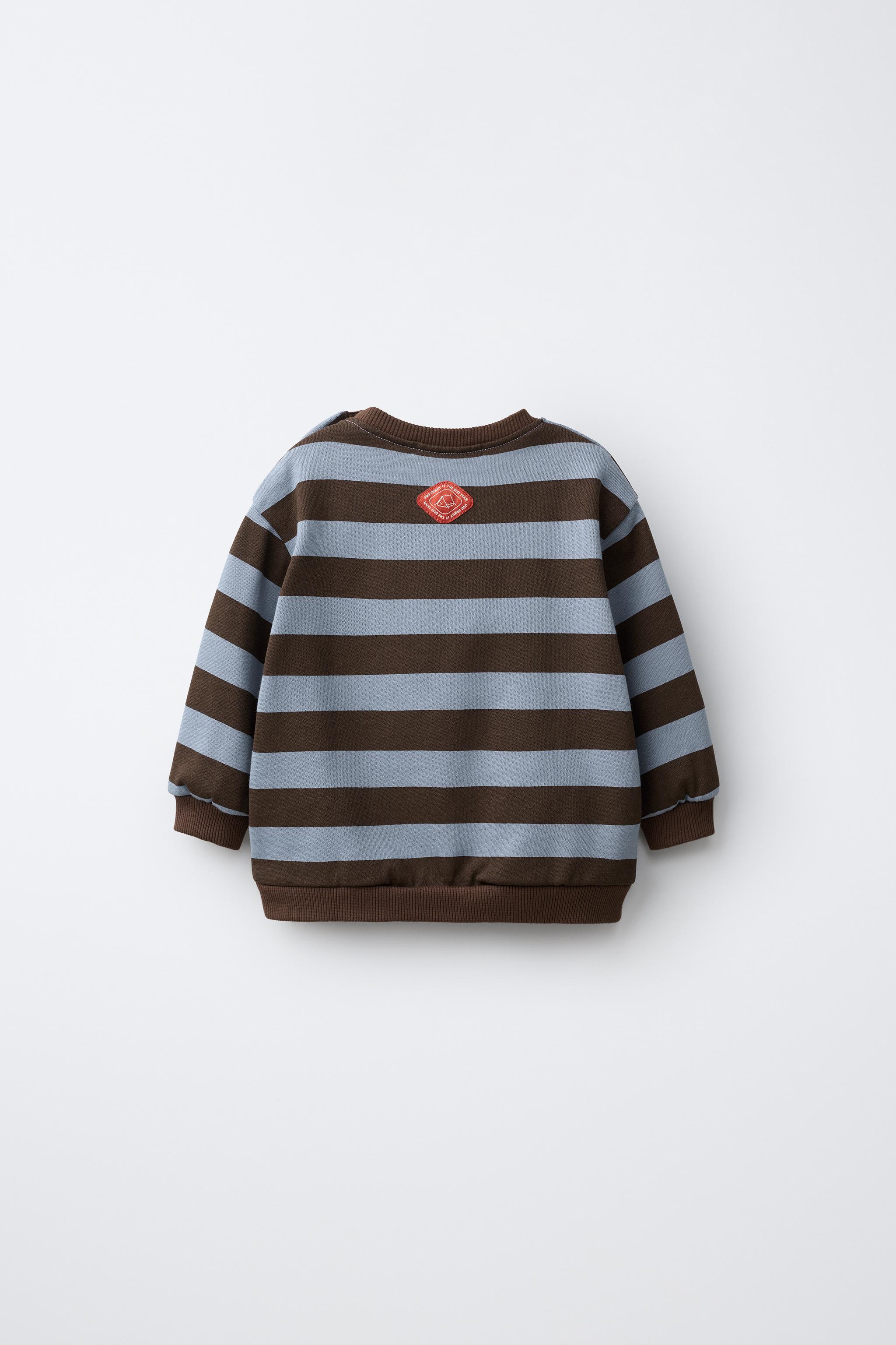 STRIPED SWEATSHIRT