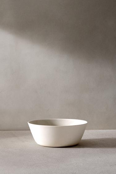 SET OF 2 - BOWL L — ecru-white 2