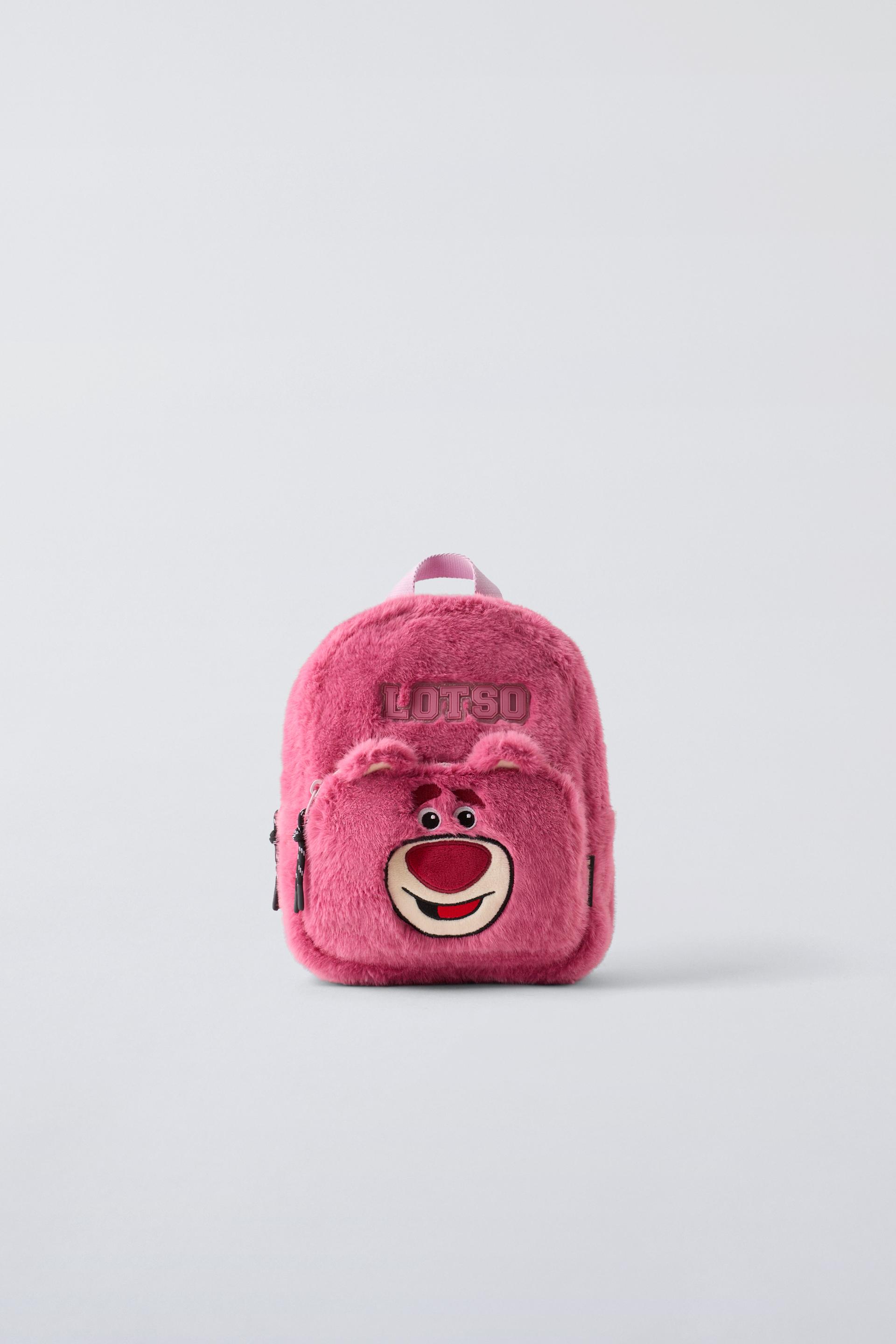 LOTSO TOY STORY © DISNEY FAUX FUR MINI BACKPACK - Pink | ZARA Canada