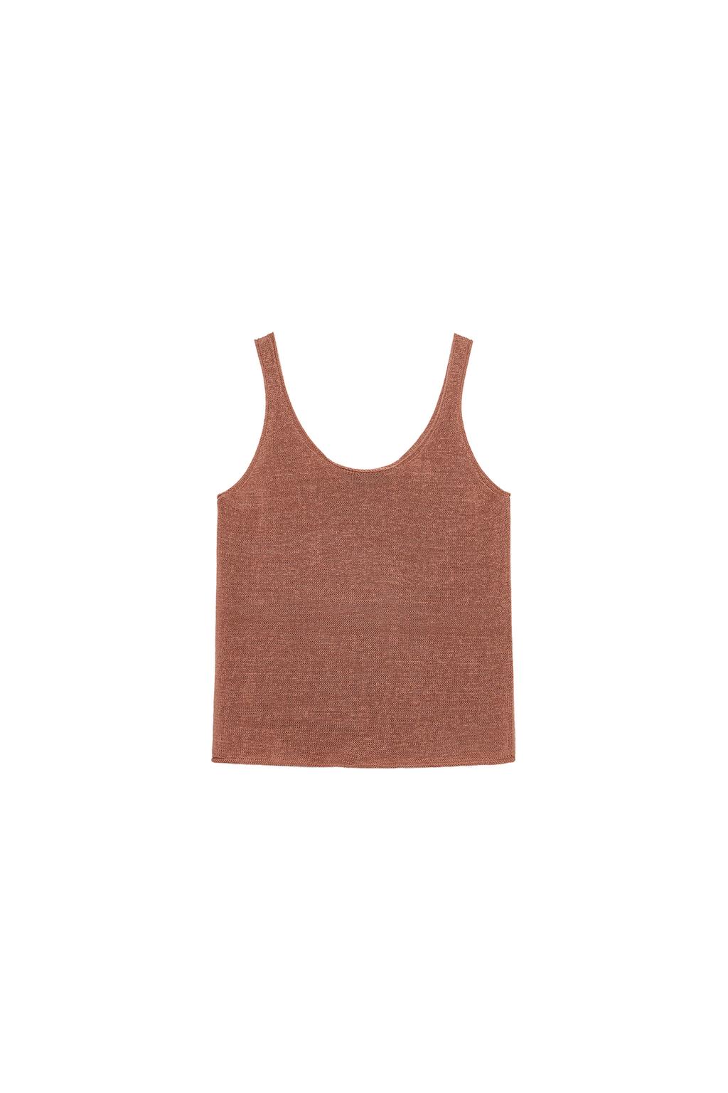KNIT STRAP TOP - image 3