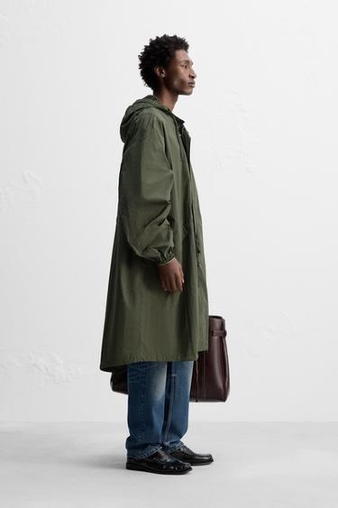 PARKA TECHNIQUE OVERSIZE FIT - Kaki de Zara - Image 3